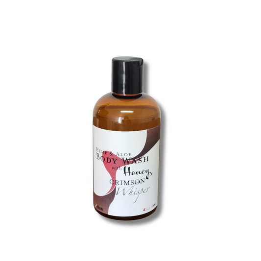Crimson Whisper Body Wash with Honey