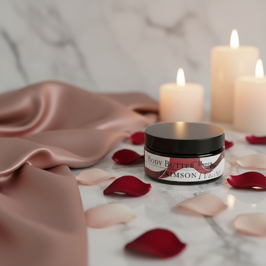 Crimson Whisper Body Butter with Honey