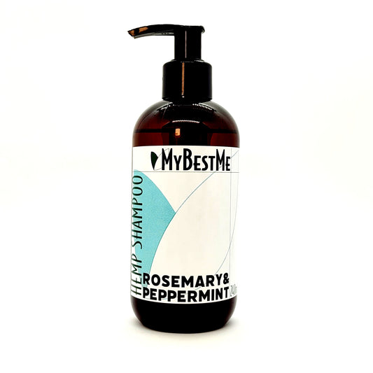 NOW WITH HONEY! Rosemary & Peppermint Hemp & Aloe Shampoo