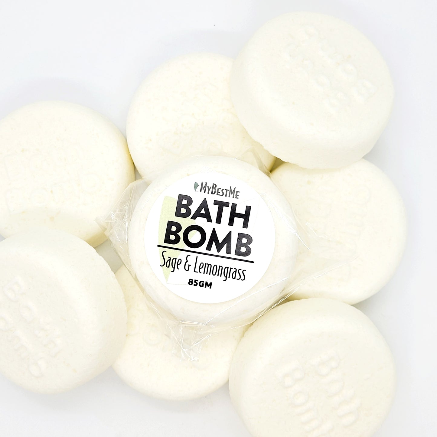 Sage & Lemongrass Bath Bomb