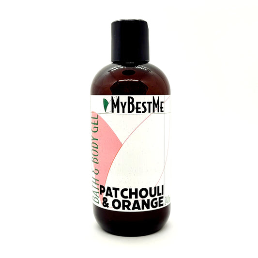 Patchouli & Orange Hemp and Aloe Bath & Body Gel