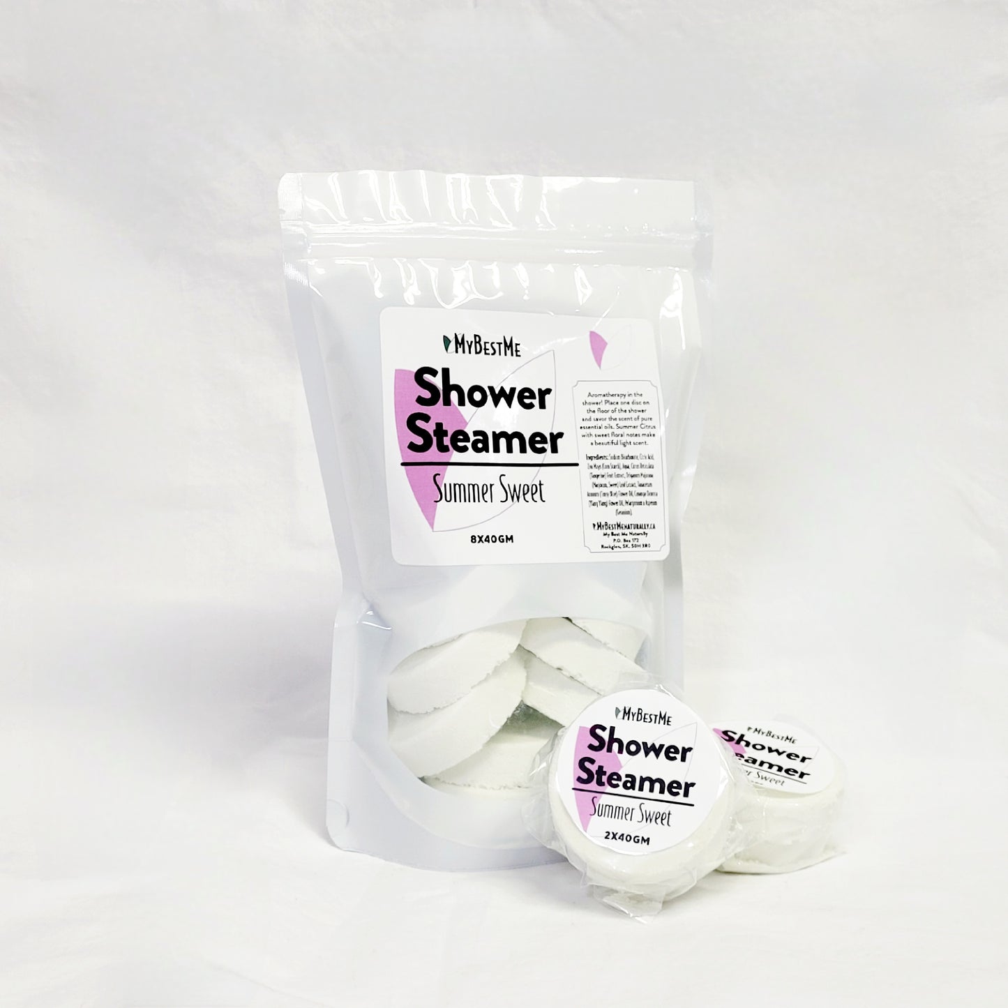 Sweet Summer Shower Steamers